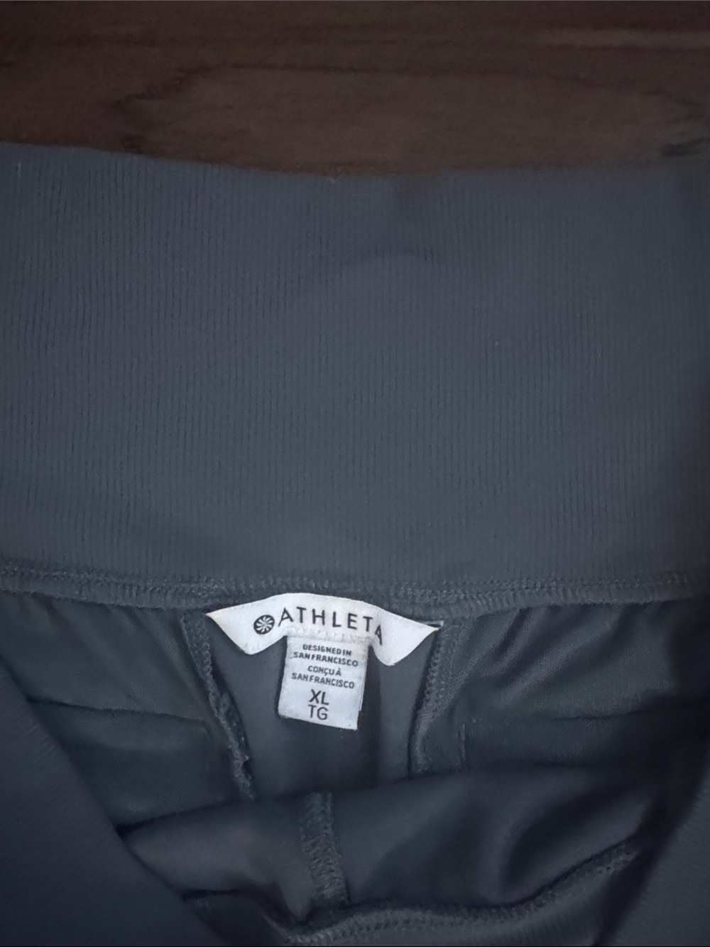 Athleta Venice Slate BlueTrack Joggers with Side Piping - Picture 2 of 6